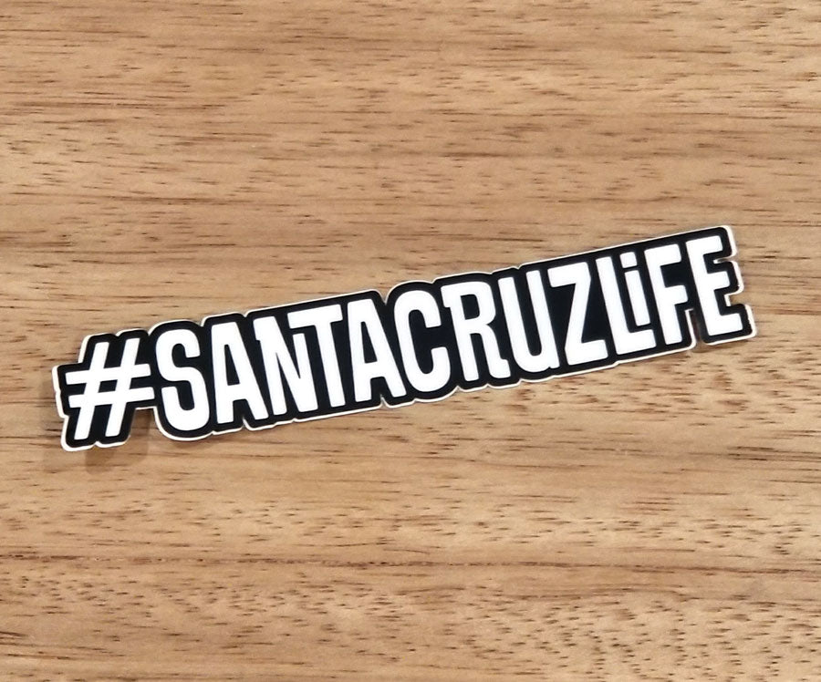 #santacruzlife Hashtag Sticker